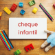 Imagen sobre cheque infantil Imagen sobre cheque infantil