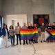 El concejal de Urbanismo, Adrián Santos Pérez en el acto institucional por el Día Internacional contra la LGTBI Fobia
