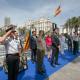 El alcalde en la inauguración del monumento a la Policía Nacional