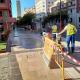 Mantenimiento de las aceras de la Rambla para mejorar la movilidad peatonal