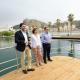 Luis Barcala en la apertura del nuevo paseo del muelle 4 del Puerto de Alicante