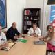 La concejala de Educación, Julia Llopis en una reunión con la Confederación Valenciana de Apas-Ampas -COVAPA, la Federación Provincial de Asoci...