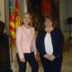La presidenta de CECE Alicante, Marisa Artiaga, y la concejala de Educación, Julia Llopis
