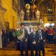 Barcala recibe a la Cofradía del Ecce-Homo en la Plaza de la Santísima Faz 