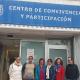 La concejal Mª Carmen de España en su visita al Centro de Convivencia y Participación