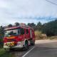 Camión de los Bomberos del SPEIS desplazado hasta Aigües 