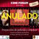 Cartel Cine Forum ANULADO Cartel Cine Forum ANULADO