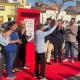 El alcalde Luis Barcala en la inauguración de los dos espacios urbanos 