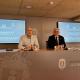 El portavoz municipal, Antonio Manresa, junto con el portavoz adjunto, Manuel Villar en la rueda de prensa tras la Junta de Gobierno