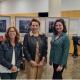 La concejala de Inmigración, Cooperación y Voluntariado, María Conejero junto a la presidenta de la Asociación de Periodistas de la Provincia d...