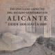 Libro sanidad en Alicante en el siglo XIX