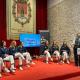 La vicealcaldesa Mari Carmen Sánchez durante la presentación de la Liga Iberdrola de Vela Femenina