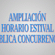 ampliacion horario