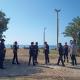 Una de las jornadas de formación entre Bomberos del SPEIS y la Policía Local en la Isla de Tabarca 