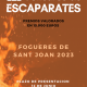 Cartel concurso escaparates Fogueres 2023