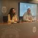 Manuel Villar y Ana Poquet durante la rueda de prensa de la Junta de Gobierno Manuel Villar y Ana Poquet durante la rueda de prensa de la Junta de Gobierno