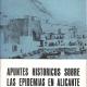 Apuntes históricos sobre las epidemias en Alicante