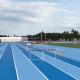 Render de la pista del Estadio de Atletismo Joaquín Villar