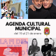 Agenda Cultural Municipal del 19 al 21 de enero