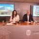 Ana Poquet y Manuel Villar en rueda de prensa de la Junta de Gobierno Ana Poquet y Manuel Villar en rueda de prensa de la Junta de Gobierno
