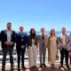 La concejala de Turismo, el director general de MSC Cruceros en España, representantes de la Autoridad Portuaria y de la Asociación Alicante Cost...
