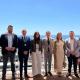 La concejala de Turismo, el presidente de la Autoridad Portuaria de Alicante, y el director general de MSC Cruceros en España