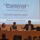 El alcalde en la presentación del proceso de consulta pública para el desarrollo del Parque Central