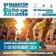Cartel I Maratón Elche-Alicante