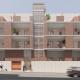 Imagen de la recreación de la fachada del nuevo edificio que se va a construir.