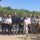 Imagen del alcalde de Alicante,Luis Barcala, y Sergio Sánchez con los impulsores del parque inundable Imagen del alcalde de Alicante,Luis Barcala, y Sergio Sánchez con los impulsores del parque inundable