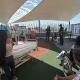 Imagen de la visita de la Unidad Canina al Hospital Doctor Balmis de Alicante