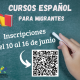 Curso de español personas migradas Curso de español personas migradas