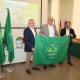 Imagen del acto en el que Alicante recibe la Bandera Verde de la Sostenibilidad que otorga Ecovidrio por el compromiso de sus ciudadanos en la reco... Imagen del acto en el que Alicante recibe la Bandera Verde de la Sostenibilidad que otorga Ecovidrio por el compromiso de sus ciudadanos en la reco...