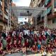 Imagen de  la visita del alcalde de Alicante a la hoguera infantil de Florida-Portazgo que ha conseguido el primer premio de la categoría Especial...