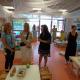 Imagen de la concejala de Educación, Mari Carmen de España, en una visita a un centro educativo