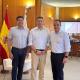 Imagen de la reunión mantenida en el Ayuntamiento de Alicante entre el alcalde, Luis Barcala, ry el diputado de Administración Electrónica de la... Imagen de la reunión mantenida en el Ayuntamiento de Alicante entre el alcalde, Luis Barcala, ry el diputado de Administración Electrónica de la...
