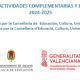 Programa educativo de actividades extraescolares y complementarias curso 2023-2024 Programa educativo de actividades extraescolares y complementarias curso 2023-2024