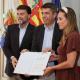 Imagen del acto realizado en el Ayuntamiento de Alicante con la Generalitat Valenciana y el Grupo Cívica para la firma del protocolo de actuacione... Imagen del acto realizado en el Ayuntamiento de Alicante con la Generalitat Valenciana y el Grupo Cívica para la firma del protocolo de actuacione...