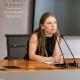 Imagen de la concejala de Urbanismo, Rocío Gómez en la rueda de prensa en el Ayuntamiento Imagen de la concejala de Urbanismo, Rocío Gómez en la rueda de prensa en el Ayuntamiento