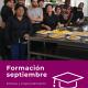 Alumnos y alumnas en un curso de alimentación Alumnos y alumnas en un curso de alimentación