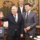 Imagen de la toma de posesión en el Pleno del nuevo concejal popular, Rafael Alemañ