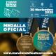Imagen de las medallas de la I Maratón Internacional Elche-Alicante que incorporan las siluetas de la Dama y la Cara del Moro Imagen de las medallas de la I Maratón Internacional Elche-Alicante que incorporan las siluetas de la Dama y la Cara del Moro