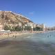 Imagen de la playa del Postiguet en Alicante