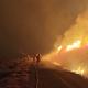 Imagen de uno de los incendios forestales que asolan España