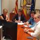Imagen del alcalde. Luis Barcala, en la reunión de seguimiento de la alerta naranja con el presidente Mazón, el conseller de Emergencias y el tit...