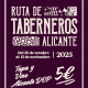 Cartel anunciador de 'La Ruta de Taberneros'