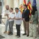 Imagen del alcalde de Alicante,Lusi Barcala, en el acto de entre de los II Premios de la Promoción de la Salud