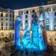 Imagen del Belén Gigante en la Plaza del Ayuntamiento de Alicante