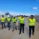 Visita del alcalde Luis Barcala a las obras del ecoparque de Villafranqueza