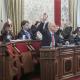 Imagen de la votación en el Pleno del Ayuntamiento de Alicante 
